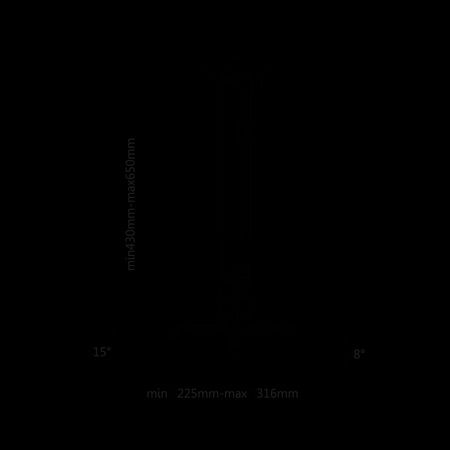 Uchwyt do projektorów do ściany