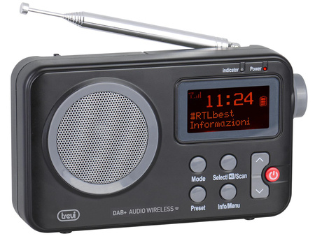 Radio DAB 7F8000 R Trevi black