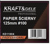 Papier ścierny 50szt. krążek 125mm P100 na rzep KD11804 - KRAFT&DELE