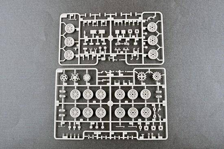 Model plastikowy rosyjski TOS-1 wieloprowadnicowa wyrzutnia rakietowa