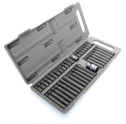 Komplet Bitów specjalnych KD10219 HEX, TORX, SPLINE 40cz. - KRAFT&DELE