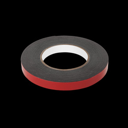 Taśma piankowa dwustronna REBEL (1 mm x 15 mm x 10 m) czarna