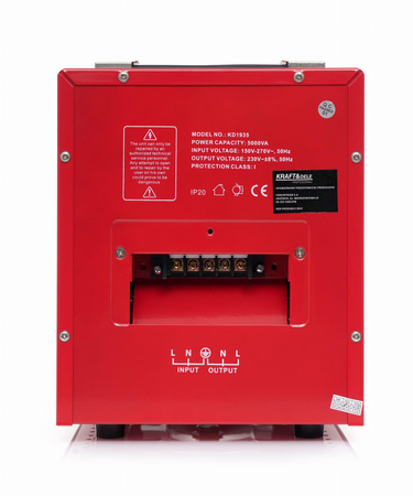 Stabilizator napięcia AVR 5000VA 230V KD1935 - KRAFT&DELE