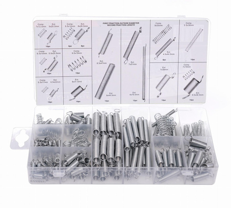 Zestaw sprężynek 200szt. KD10483 - KRAFT&DELE