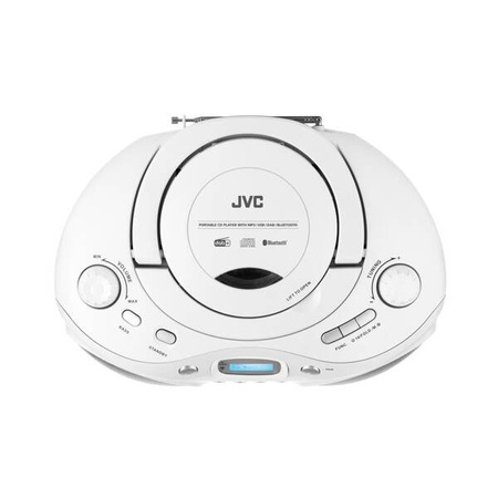 JVC Boombox RD-E661W-DAB biały (4975769024986) - JVC