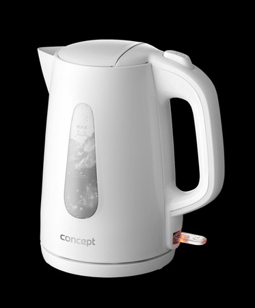 Czajnik elektryczny plastikowy 1,7 l, biały RK2380