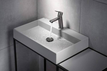 Umywalka granitowa nablatowa - 60x40 cm (CQR SU6S) - Deante