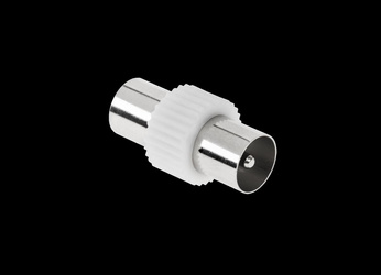 Złącze wt.TV-wt.TV metal/plastik