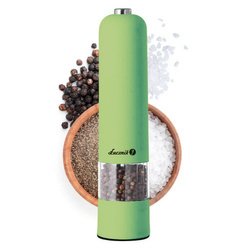 Młynek do soli, pieprzu i przypraw PM-101 zielony Łucznik