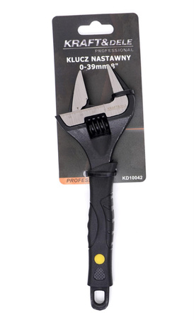 KLUCZ NASTAWNY REGULOWANY 0-39mm 8" KD10042 - KRAFT&DELE