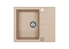 CADIT 10 kol. 22 PIASKOWY (590x500) zlew Granital 1 kom. z syfonem POP-UP 3 1/2" ALVEUS (1132018)