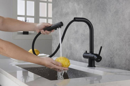 Apala 4-way czarny mat bateria 4 drożna Apala 4-way czarny mat bateria 4 drożna Blue Water
