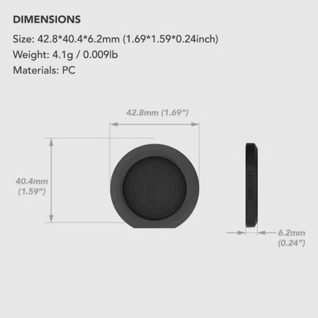 Ugly Rubber Adapter Y Universal Adaptor czarny (GSADUGL00001N0) - Ugly Rubber