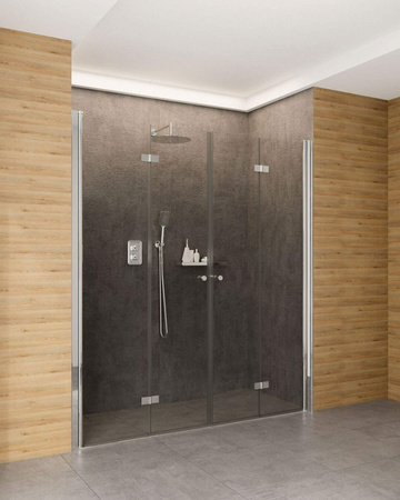 Drzwi prysznicowe systemu Kerria Plus 80 cm - składane (KTSX042P) - Deante