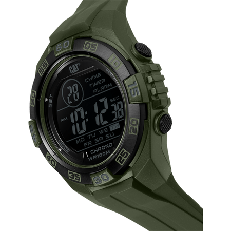 CAT zegarek digimax ABS 47mm black/green (DIY_CAT_00160) - Cat