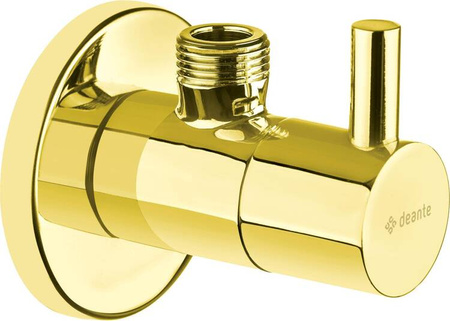 Zawór kątowy z głowicą ceramiczną 1/2" - 3/8" - okrągły (VFA Z62R) - Deante
