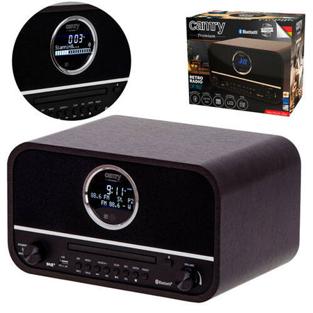 CR 1182 Retro Radio z Bluetooth