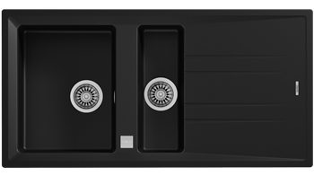 Zlewozmywak STONE 60 B-TG CARBON TEKA