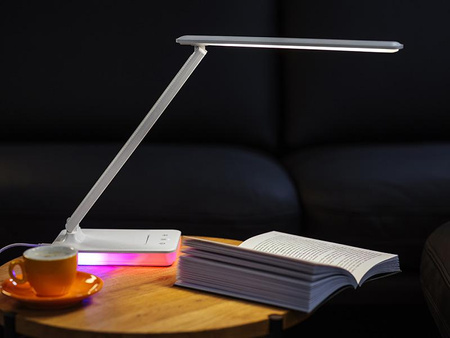 Lampka biurkowa LED TRACER PRISMA White