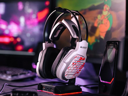 Słuchawki A4TECH BLOODY G565 Enegry White