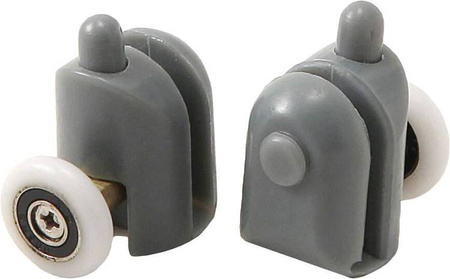 Rolki dolne wypinane do szyb 6 mm - FI 25 mm (XKCA1RU05) - Deante