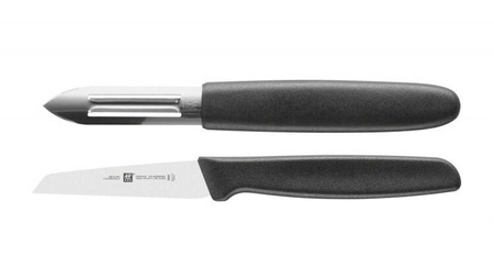 Zestaw: Nóż + obieraczka ZWILLING Twin Grip 35211-001-0