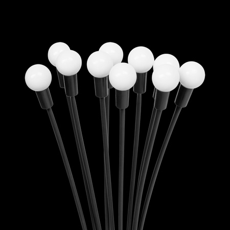 Ozdobne ogrodowe lampki solarne Rebel