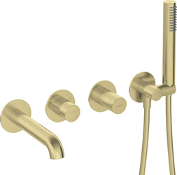 Bateria wannowa 4-otworowa podtynkowa (BHS R18P) - Deante