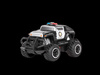 Mini samochód zdalnie sterowany REBEL POLICE