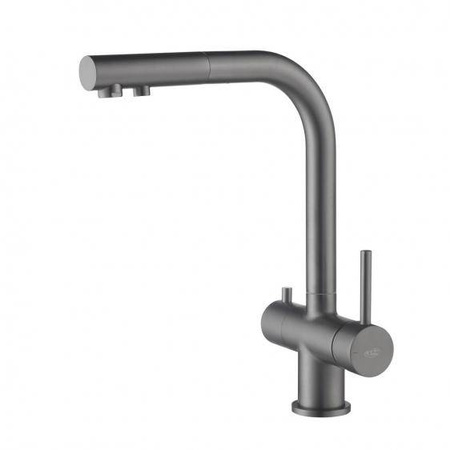 Apala - grafit (Gun Metal) Blue Water