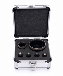 Otwornice diamentowe w walizce 6szt. KD11226 - KRAFT&DELE