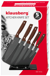 Noże kuchenne, zestaw 5 elementów, Klausbe KB-7616