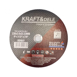 TARCZA DO CIĘCIA METALU KD1997 - KRAFT&DELE