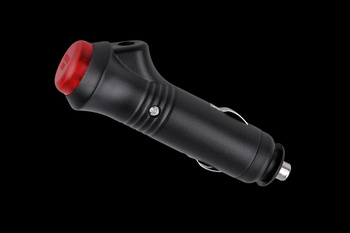 Wtyk zapalniczki sam. z włącznikiem on-off