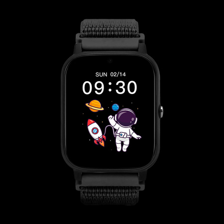 Smartwatch Garett Kids Tech 4G czarny velcro