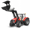 Traktor Massey Ferguson 7600 z ladowaczem