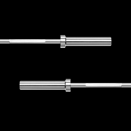 Gryf olimpijski prosty z łożyskami, sztanga olimpijska z łożyskami 150cm 12.5kg REBEL ACTIVE
