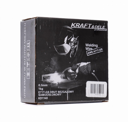 DRUT SPAWALNICZY BEZGAZOWY SAMOOSŁONOWY 1KG KD1148 - KRAFT&DELE