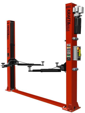 PODNOŚNIK SAMOCHODOWY KOLUMNOWY HYDRAULICZNY AUTOMATYCZNY KD5812 - KRAFT&DELE