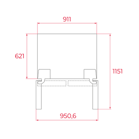 Lodówka Side by Side z winiarką RLF 85950 GBK TEKA