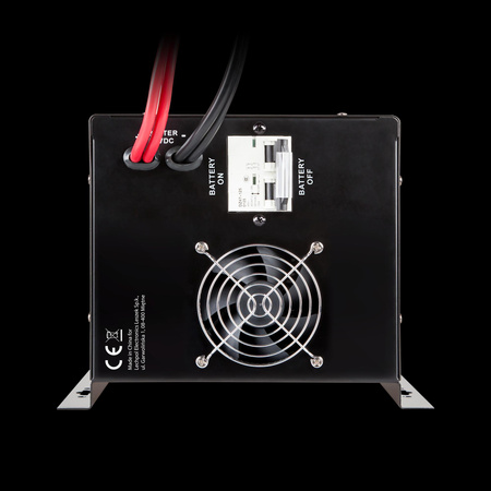 Zasilacz awaryjny naścienny KEMOT PROsinus-2200 przetwornica z czystym przebiegiem sinusoidalnym i funkcją ładowania 12V 230V 2200VA/1600W