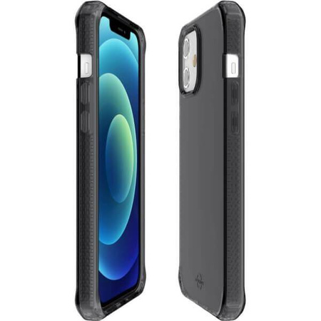 ITSKINS Etui Spectrum Clear iPhone 12 mini czarne (GSETITS00008N0) - ITSKINS