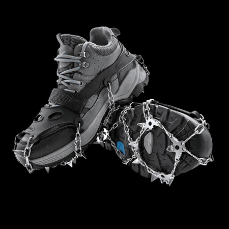 Raczki z kolcami na buty turystyczne, rozmiar XS ( 28 - 32 ) , REBEL ACTIVE