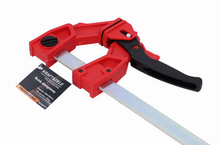 Ścisk stolarski 230kg - 400 x 100 mm KD10711 - KRAFT&DELE
