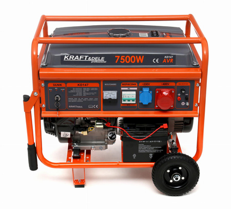 Agregat prądotwórczy 7500W 230/400V KD147 - KRAFT&DELE