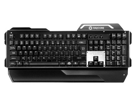 Klawiatura membranowo-mechaniczna RAVCORE Hybrid USB