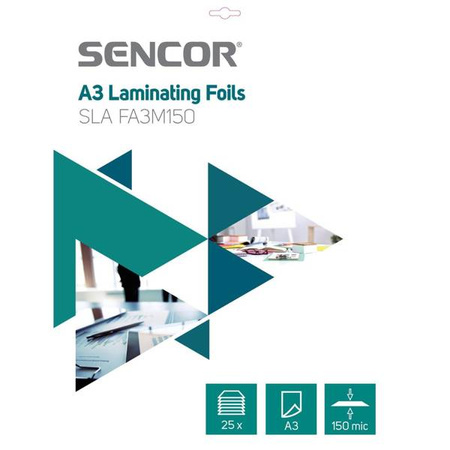 Folia SLA FA3M150 Foil A3 150mic 25ks SENCOR
