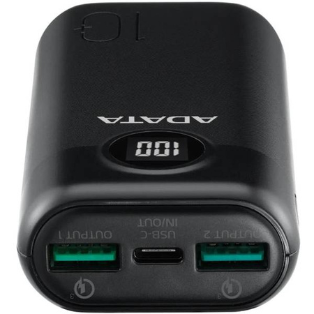 ADATA Powerbank P10000QCD 10000 mAh czarny (GSPOADA00001N0) - ADATA