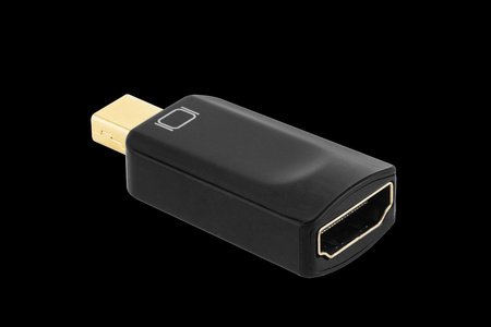 Złącze adapter wtyk MINI DISPLAYPORT - gniazdo HDMI