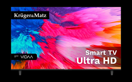 Telewizor Kruger&Matz 65&quot; UHD smart DVB-T2/S2 H.265 Hevc